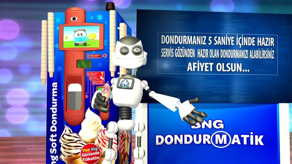 BNG Tech Soft Dondurma Makinesi